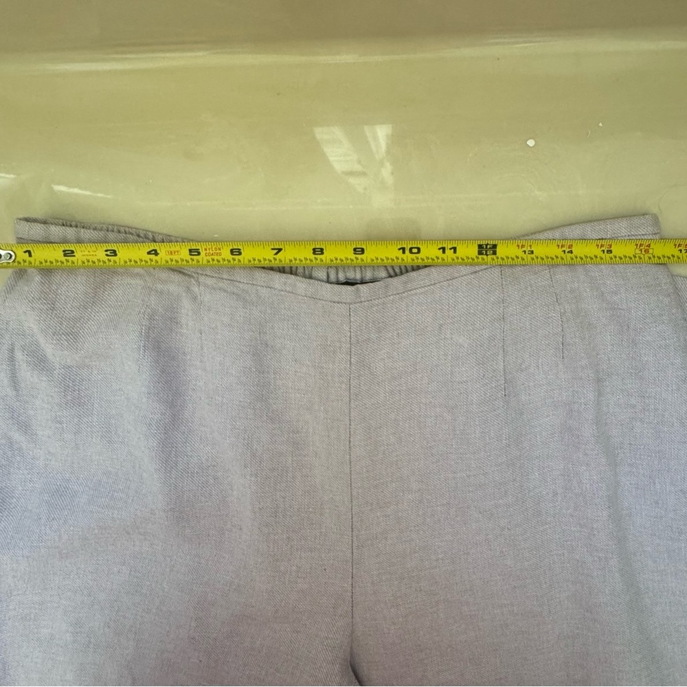 Norton McNaughton linen blend Light Purple wide leg  Pants XL - Picture 6 of 9
